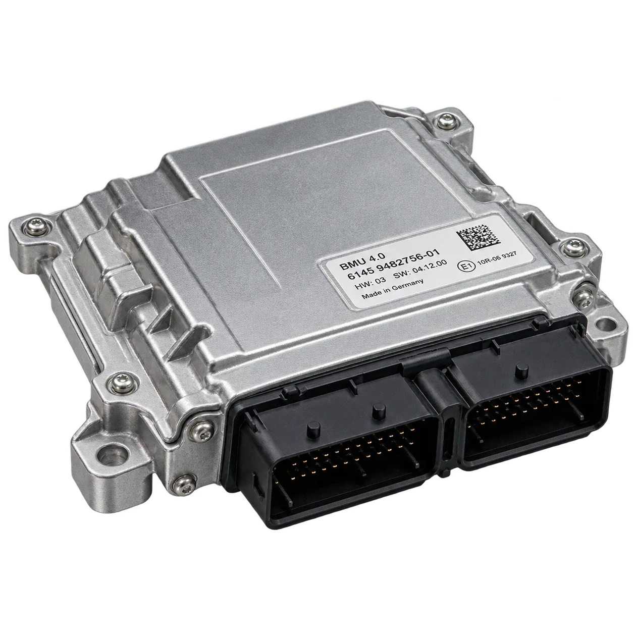 Dual-connector battery control module example