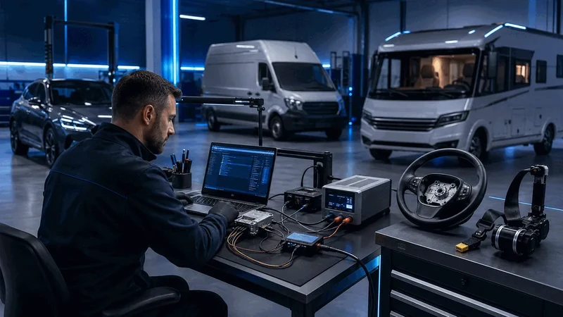 Airbag ECU coding and crash data module service