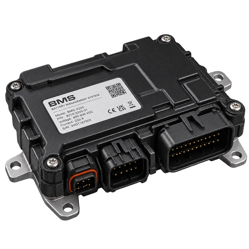 Automotive battery management system control module isolated for programming