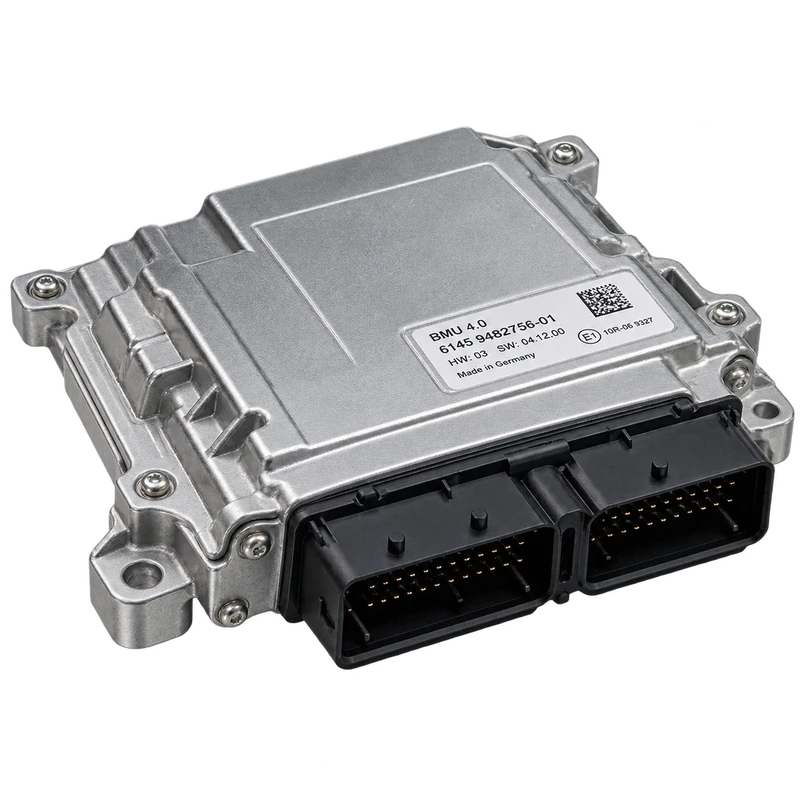 Automotive ECU module with dual connectors for software recovery and cloning support