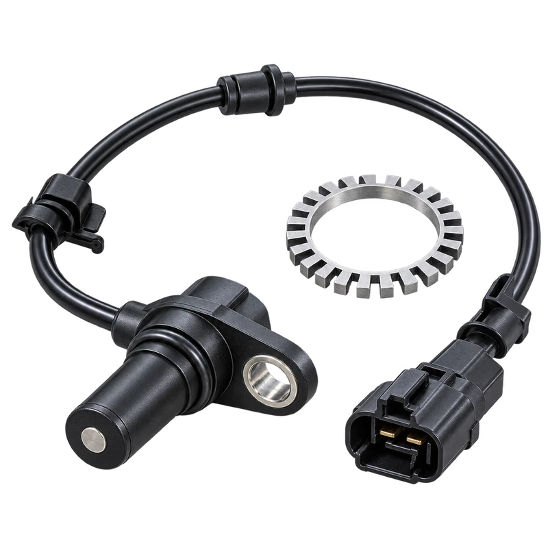 Automotive ABS wheel-speed sensor and tone ring isolated for diagnostics
